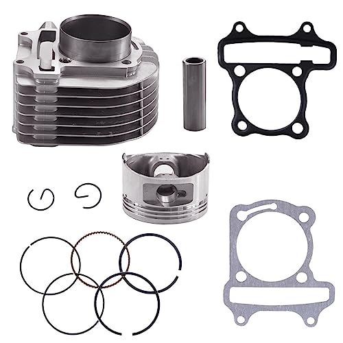 PRO BAT GY6 57.4mm Bore Cylinder Kit with Piston for