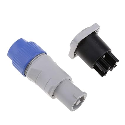 Ubersweet Imported Waterproof 3 Pin Power Industrial Circular Connector for LED Screen lighting