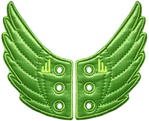 Shwings Shoe Accessories: Apple Green Wings