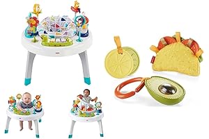 Taco Tuesday Gift Set Rattle Crinkle Clacker Sensory Toys