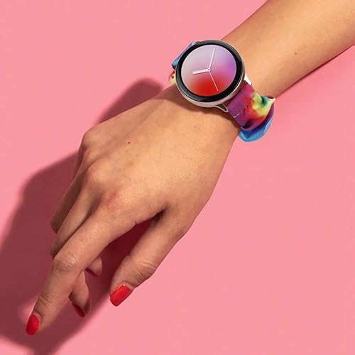 Miniatura 6 de TOYOUTHS Correa elástica de 0.78 pulgadas compatible con Samsung Galaxy Watch 654 de 1.57 y 1.73 pulgadas, Classic 6 de 1.73 y 1.77 pulgadas, Watch