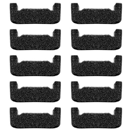 10 Pcs Sponge Filter for 67oz/2L Pet Fountain 81oz/2.4L Stainless Steel Dog Drinking Fountain Replacement,Pet Water Fountain Pre Foam Filters Replacement - image 8