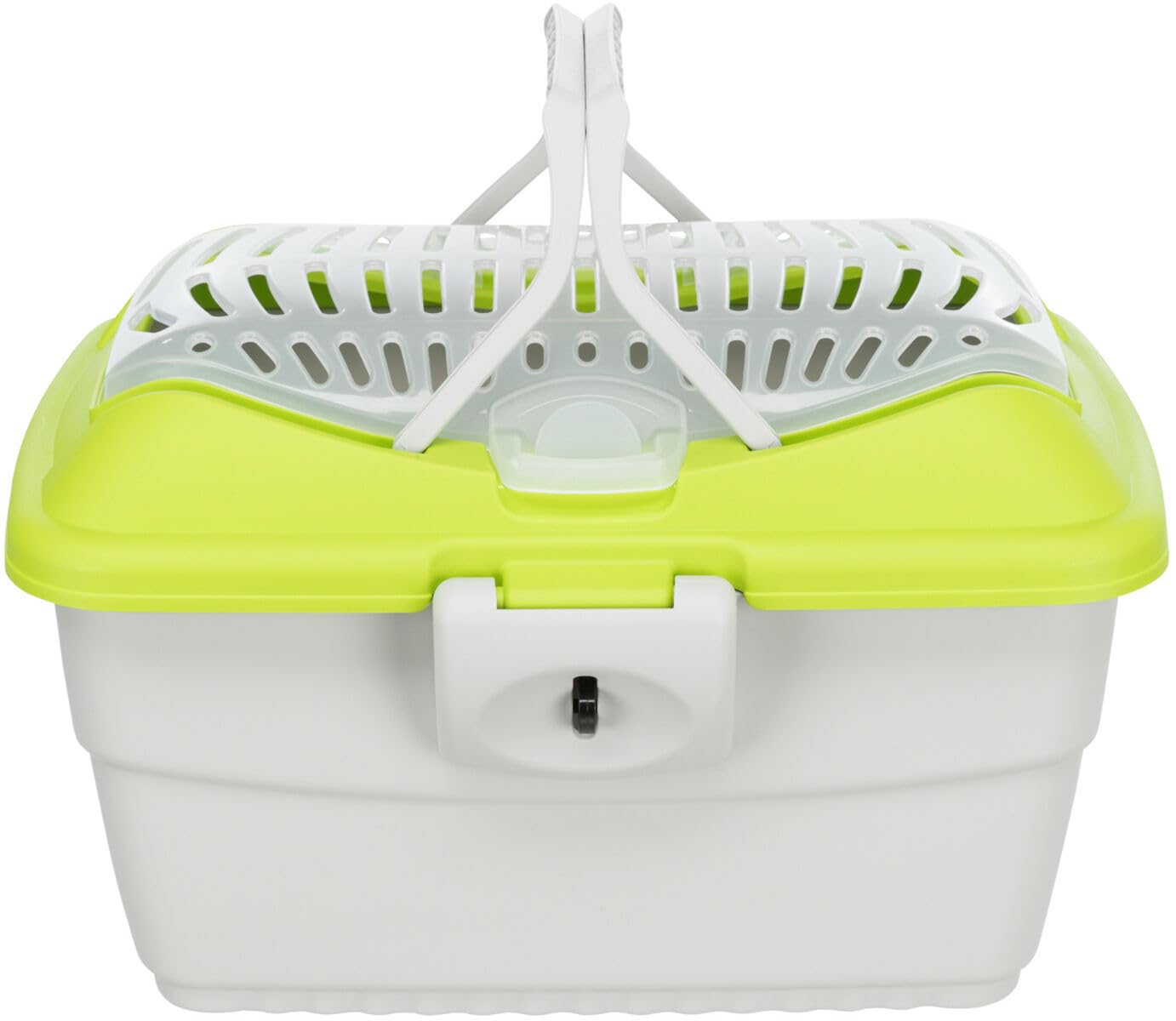Trixie Mini Capri Boîte de Transport 40 x 22 x 30 cm Gris Clair/Vert