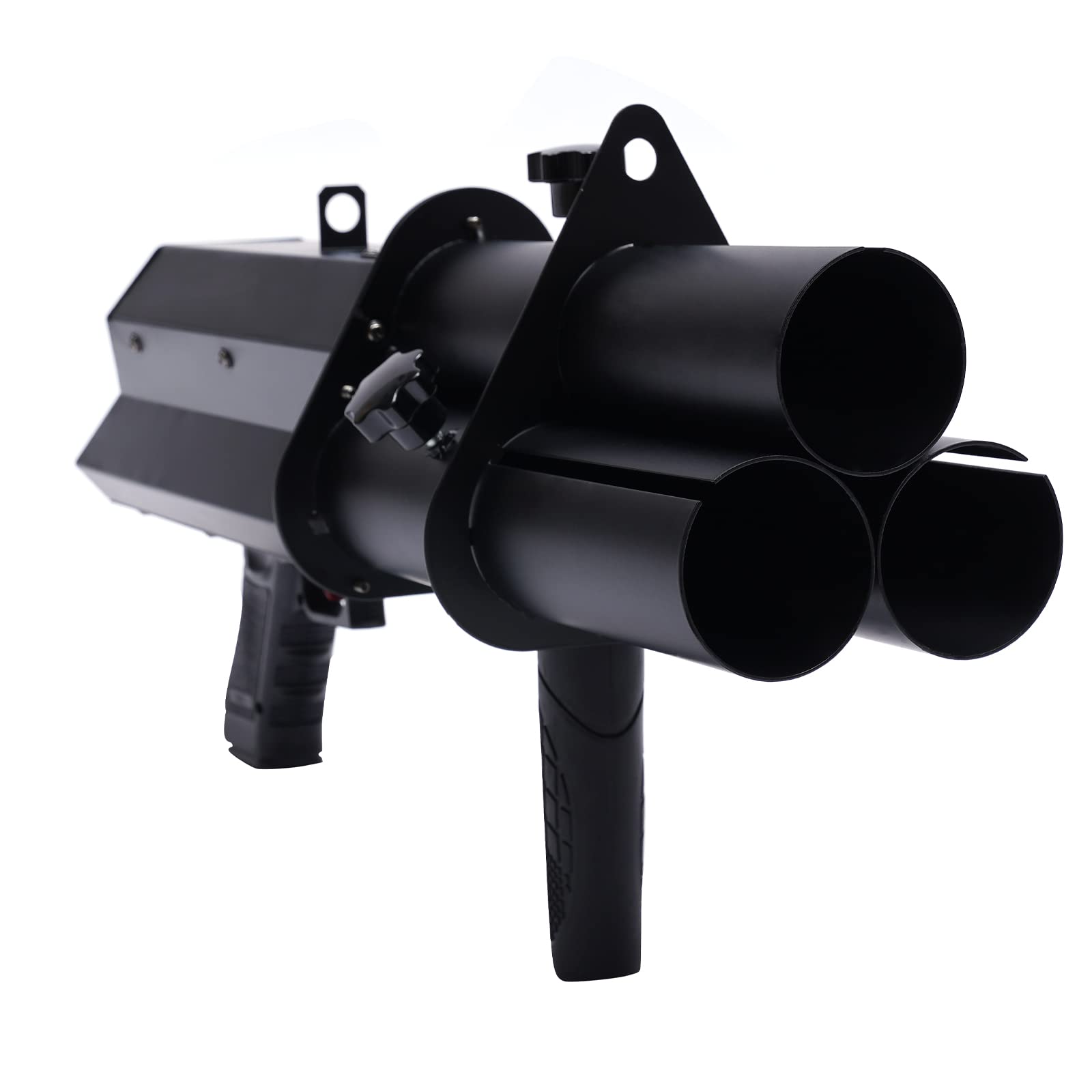 Electric Confetti Cannon Launcher Handheld Confetti Machine, 3 Head Portable Confetti Blower Gun Rechargeable Confetti Shooter with 3500mAh Built-in Battery for 2.2in Confetti E-Cartridge