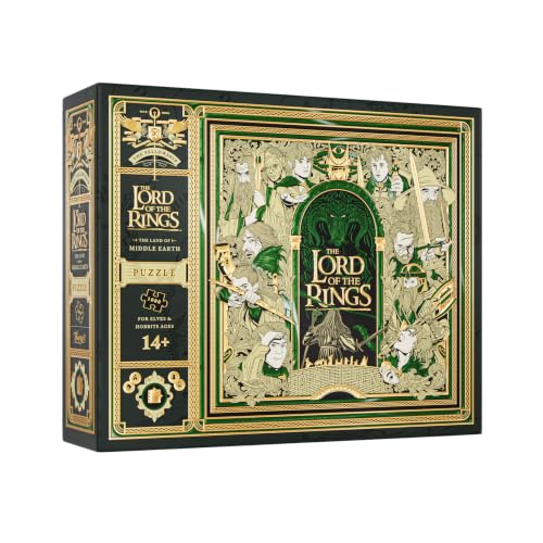 Puzzle multidimensionnel Le Seigneur des Anneaux (1000 pièces)