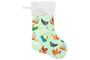 The Ultimate Christmas Stocking for Poultry Lovers: 17.1 Inches of Chicken Stocking Delight