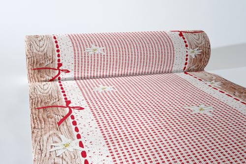 Sovie HORECA Linclass® Airlaid Tischläufer 40 cm x 24 m | Tischdecken-Rolle stoffähnlich |...