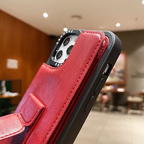 Coque portefeuille iPhone XS orange idéale pour voyage et vidéo - 4