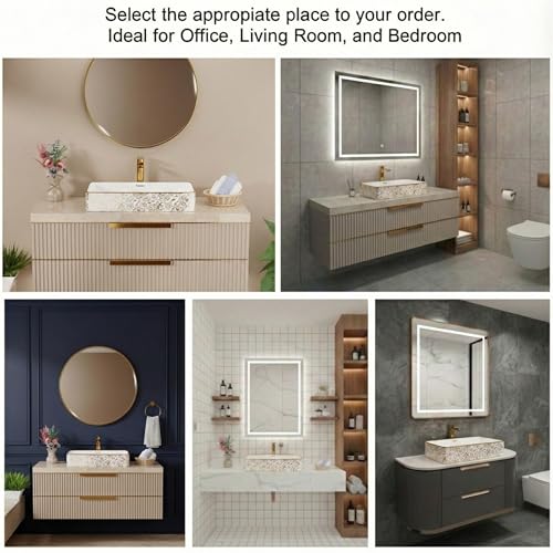 Image of BASSINO 24x14x5 Inches Designer Ceramic Wash Basin /1 Year Warranty /White & Gold Rectangular Table Top-Above Counter Basin for Modern Bathroom Vanity, Restaurants /Stylish Sink for Living Room(Glossy)