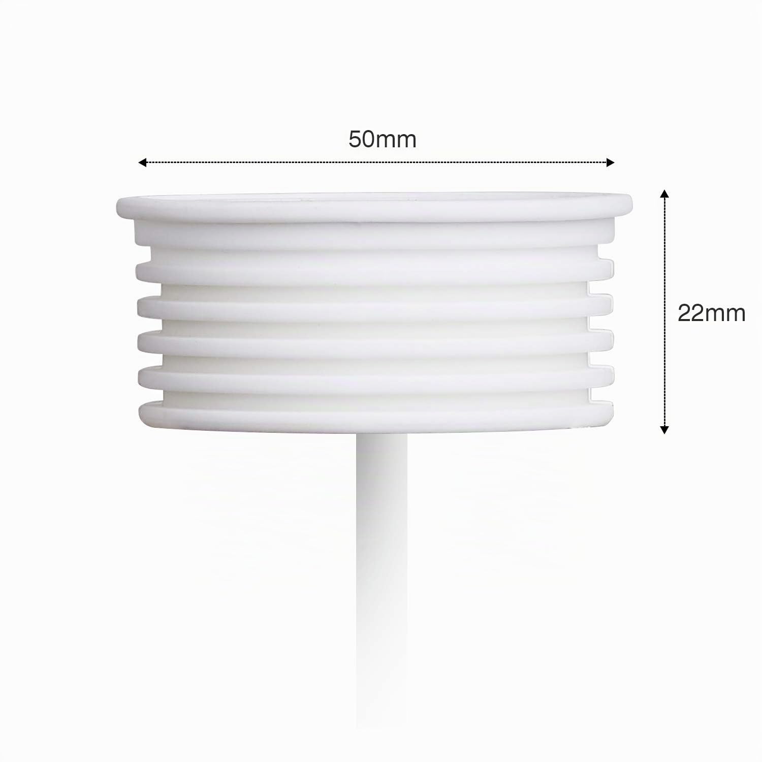 Lot de 10 modules LED plats de seulement 22 mm pour spots encastrables au plafond - 220V 5 W Blanc chaud Dimmable- Remplacement parfait pour GU10 / MR16