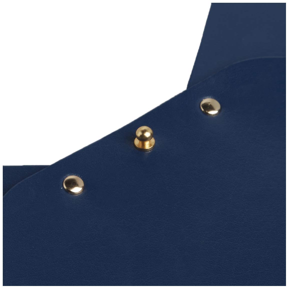 Paperthinks 9 X 13-Inches Shiny Navy Blue Recycled Leather File Folder