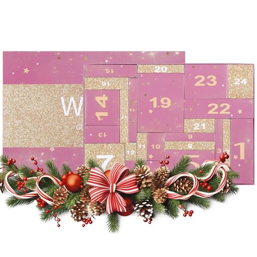 Makeup Advent Calendar 2025 24 Days Christmas Holiday Xmas Countdown Calendar Beauty Make up Surprises Gift Set For Teens Gilrs Women