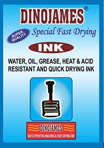 Dinojames Fast Drying Ink 100ml Colour - White