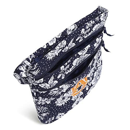 Vera Bradley Cotton Collegiate Triple Zip Hipster Crossbody Purse (Multiple Teams Available)4