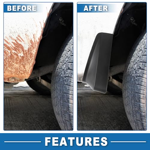 Image of Mud Flap Splash Guard with Mount Accessories Front & Rear Side Mud Guard for Chevrolet Impala 2014-2020 (Set of 4)