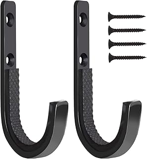 GOHIKING Gun Rack Gun Racks Storage Rifles Shotgun Hooks Wall Mount Hangers for Any Rifles Shotguns Archery Bow with Soft EVA Padding and Heavy Duty Steel