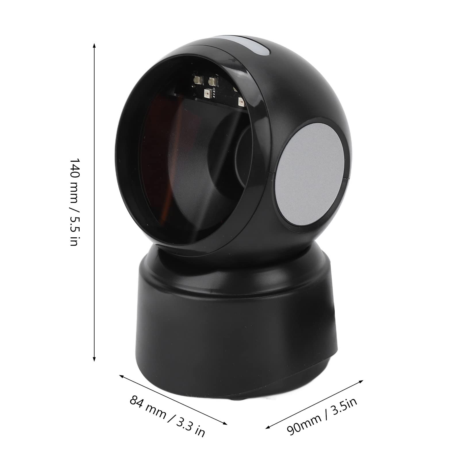 Aramox Desktop Barcode Scanner, 4mil High Accuracy