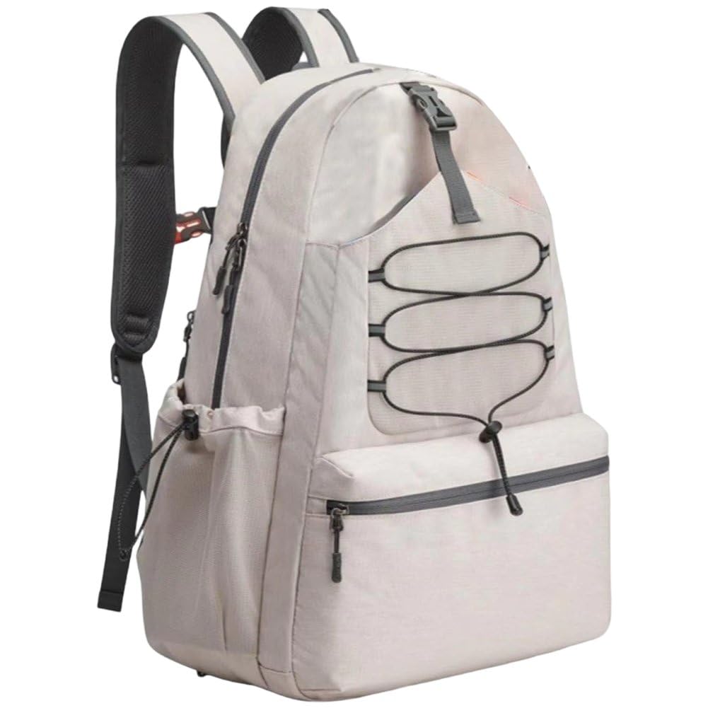 Mochila de tenis cómoda y bolsa de pickleball espaciosa para llevar todo al gimnasio diario