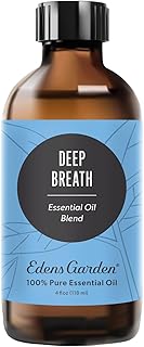 Edens Garden Deep Breath Essential Oil Blend- 100% Pure Premium Grade, Undiluted, Natural, Therapeutic, Aromatherapy, The ...