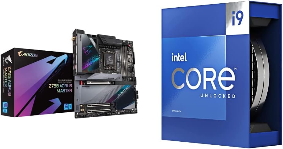 GIGABYTE Z790 AORUS Master Intel LGA 1700 Motherboard Bundle with Intel Core i9-13900K Desktop Processor