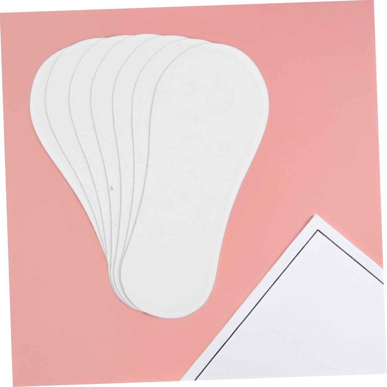 100pcs Cardboard Sock Inserts Sock Holder Display Cards Form Blockers Paper Cardboard for