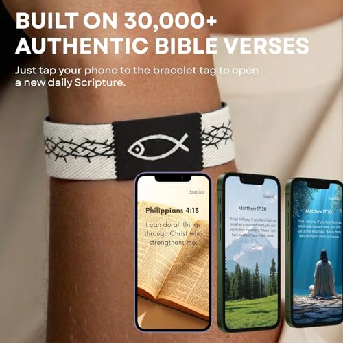 Pulsera Lusinus con Versículos Bíblicos para Mujeres miniatura 3