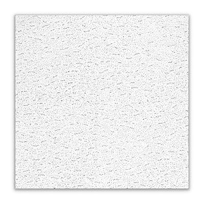Armstrong Ceiling Tiles; 2x2 Ceiling Tiles - 16 pc White; Acoustic Ceilings for Suspended Grid; Textured 949