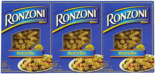 Ronzoni Ronzoni Rotelle Pasta, 16 oz, 3 pk
