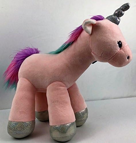 Spark Lights & Sound 13" Plush Unicorn Stuffed Animal, Pink