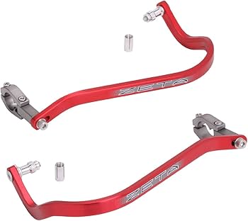 Amazon.com: Zeta Drop Down Bend Aluminum Handguards (Pair
