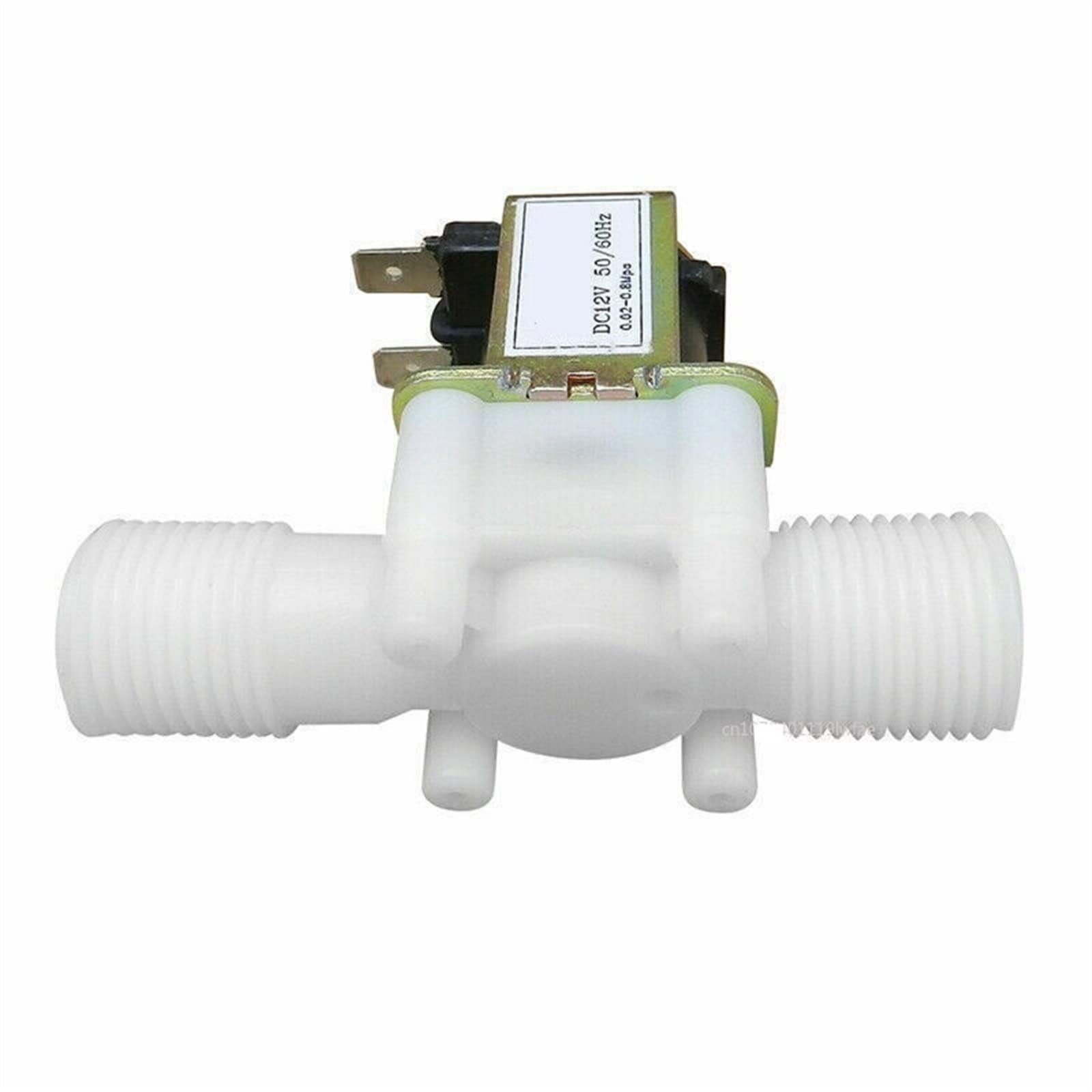 Elettrovalvola Normalmente Aperta 1/2'' DC12V/24V: Solenoide In Plastica E Ottone Per Acqua, 5W - 2