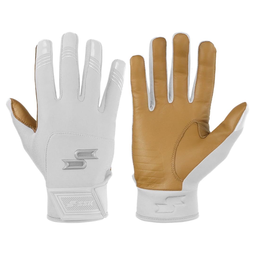 SSK X1 Color Rush Adult Baseball Batting Gloves - Durable Cabretta Leather Palm - 11 Colorways