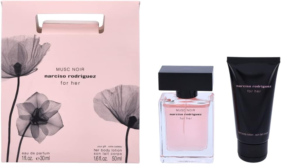 narciso rodriguez for her musc noir woda perfumowana 30 ml   zestaw 