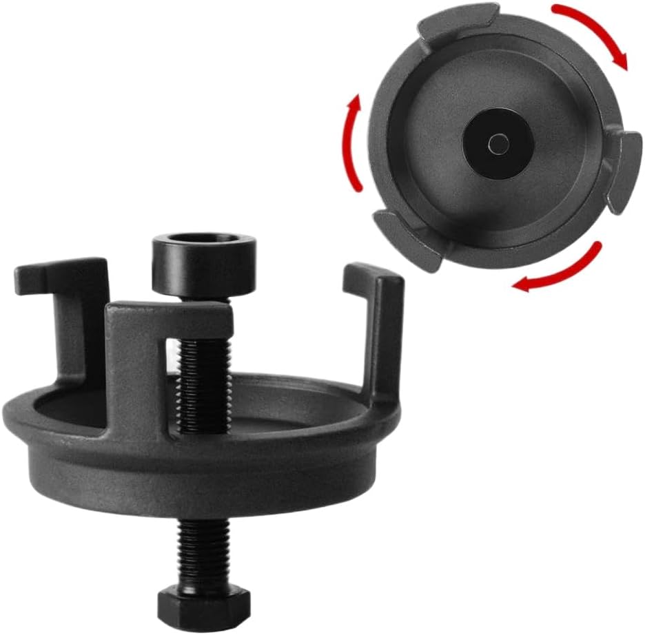 Harmonic Balancer Puller Tool Compatible with GM Vehicles Requiring 25264 Specification, Black