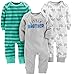 Simple Joys by Carter's Baby Boys' 3-Pack Jumpsuits