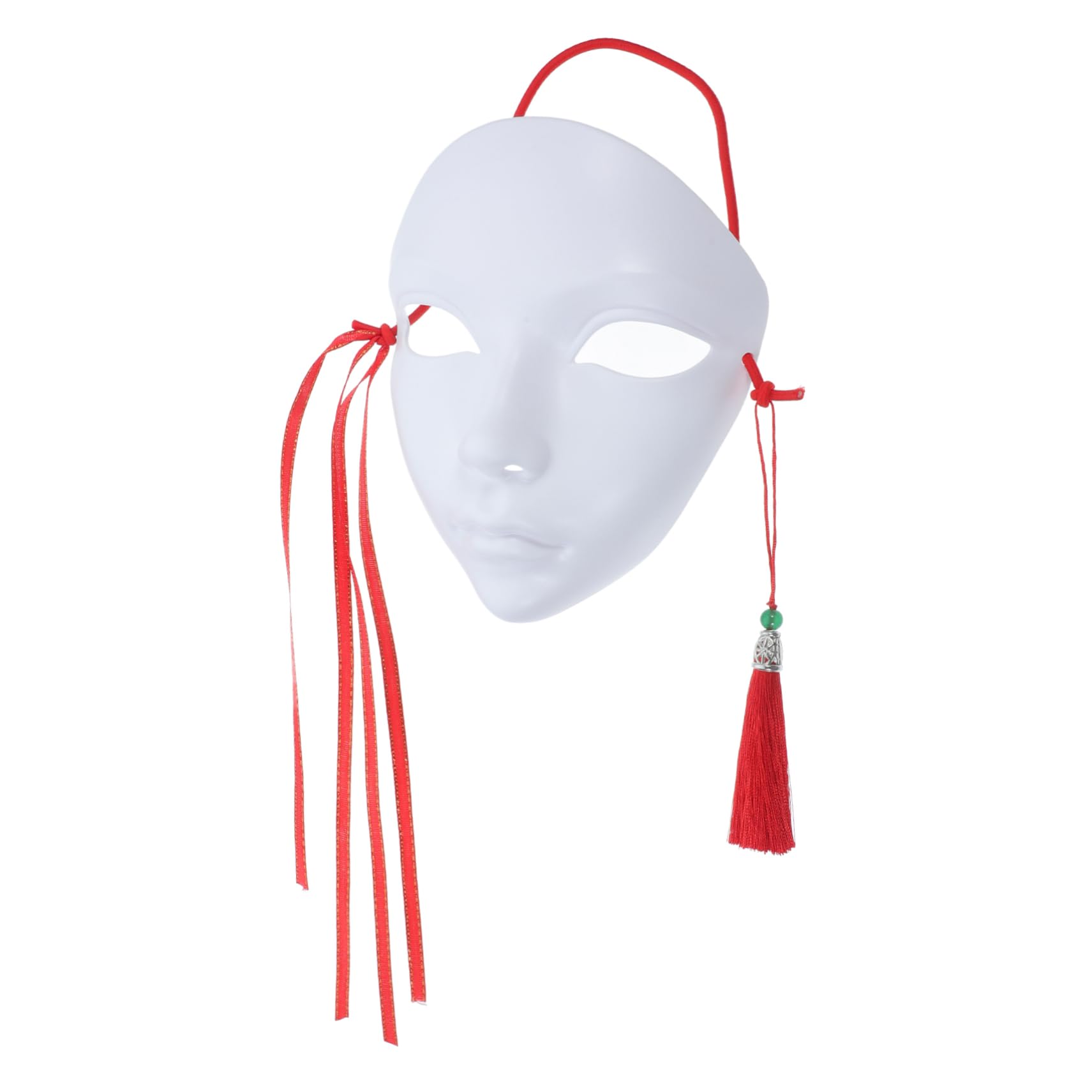 TOYANDONA 2pezzi Maschera Bianca Vuota Per Maschera Da Dipingere Per Cosplay e Festival Di Maschere Per Halloween e Masquerade Creatività e Divertimento Assicurati