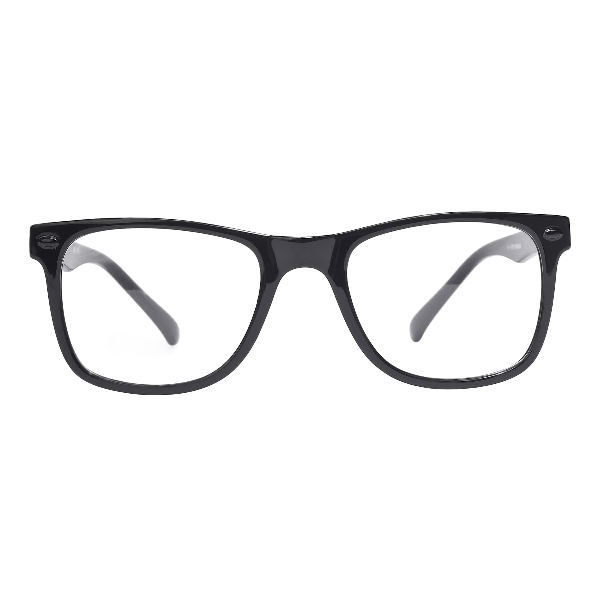 blinkaze - Blue Cut Anti Glare UV Protection Progressive Multifocal Glasses Wayfarer For Men And Women (frame size large, Distance zero/Near +1.25, Black) (B0D7VT4GBY) Amazon Price History, Amazon Price Tracker