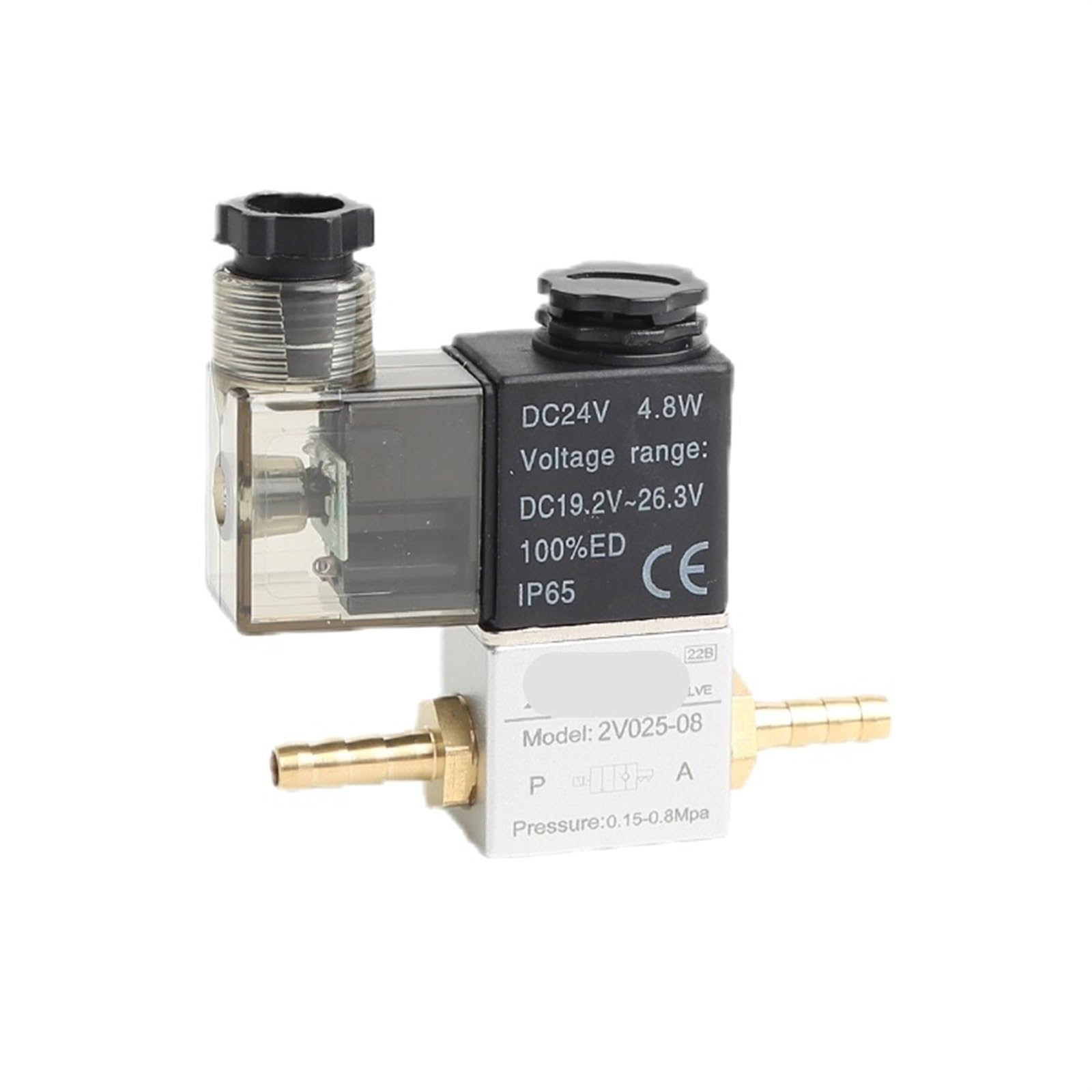 Électrovanne 2V025-08 pour l'automatisation des systèmes de tri pneumatique