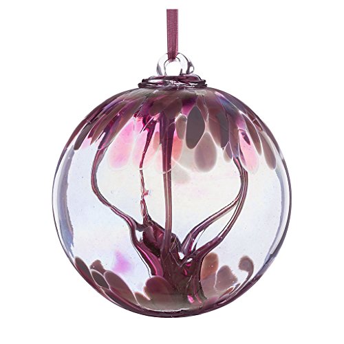 Attraction Orb - Friendship Glass Ornament - Handcrafted Keepsake for Love & Friendship, Unique Gift for Bonding & Connection