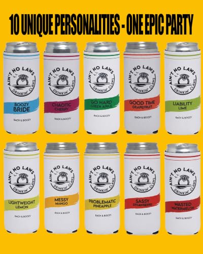 Image of Slim Can Cooler - Ain't No Laws - 10 Pack