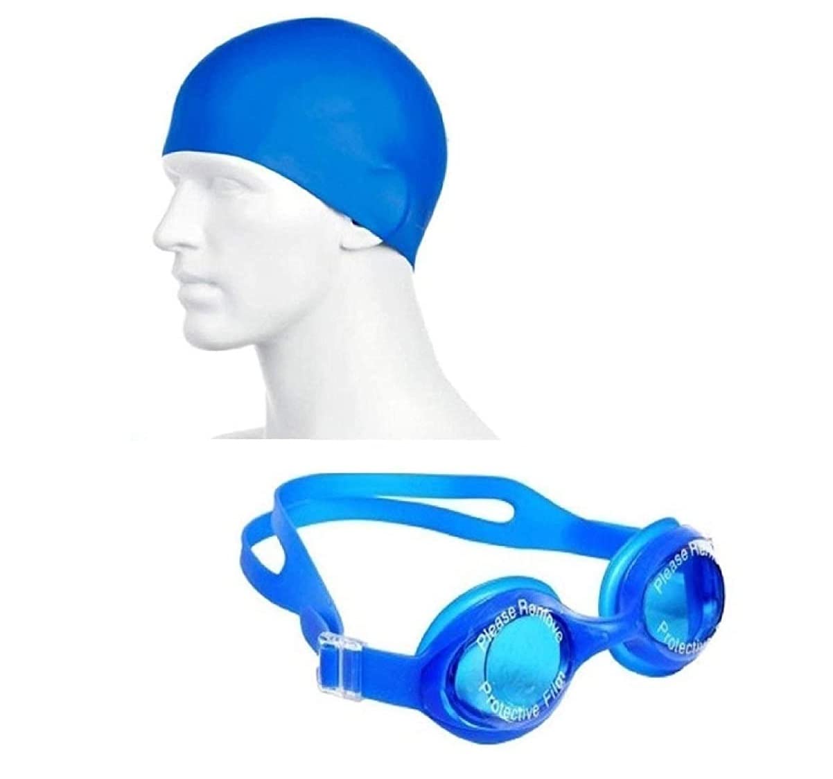 SVShoperzone 4 in 1 Combo Unisex Swimming Set Kit of Goggles, Swimming Cap Silicone Cap (B09TT65HVH) Amazon Price History, Amazon Price Tracker
