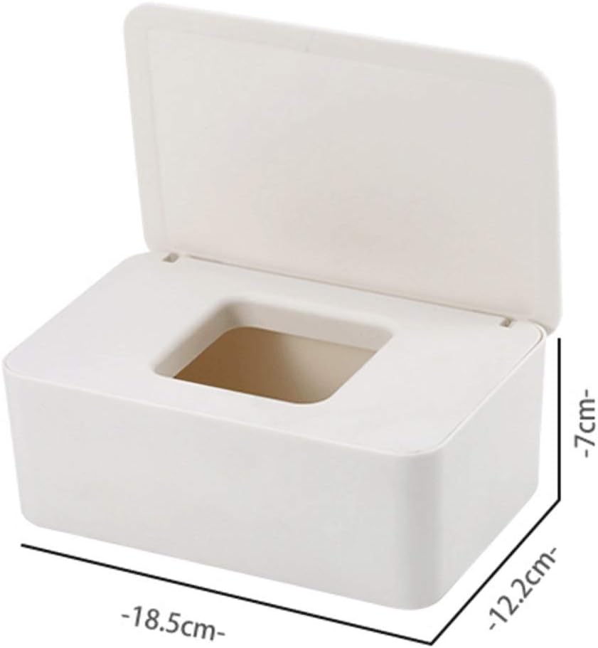 Diaper Wipes Dispenser Baby Case, Wipe Holder Keeps Fresh, Non-Slip, Easy Opens & Close Container