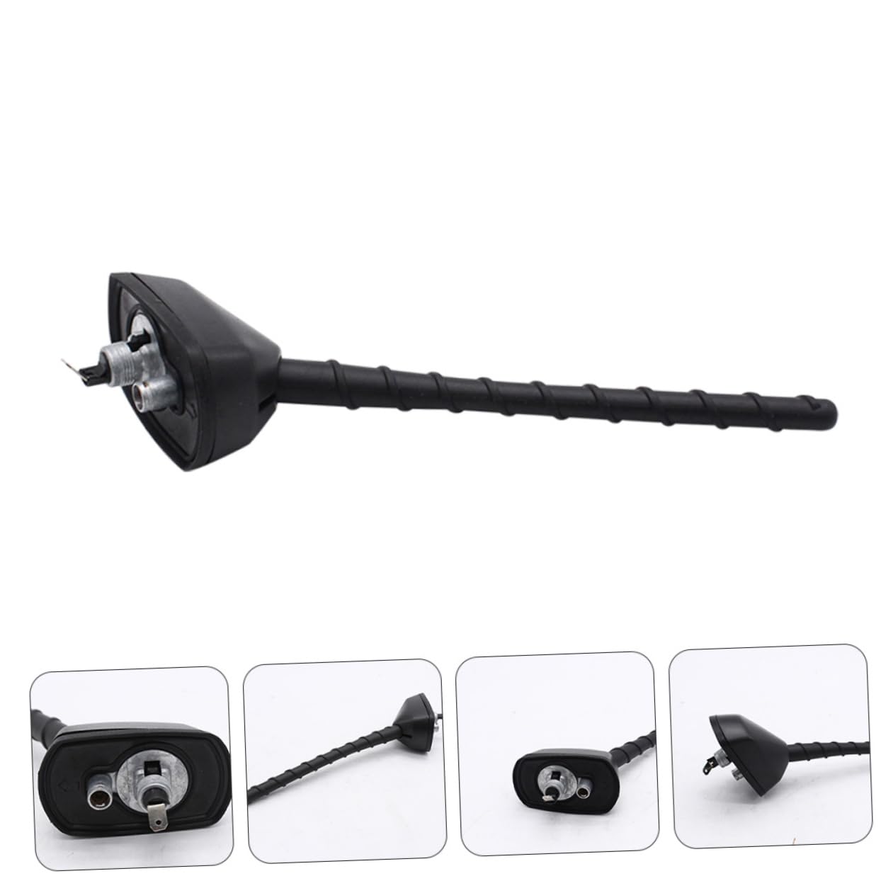 UKCOCO Antena de Techo para Coche Práctica y Duradera en Abs y Aleación de Aluminio, Accesorio Compacto para Techo Compatible con Modelos 2009-2014