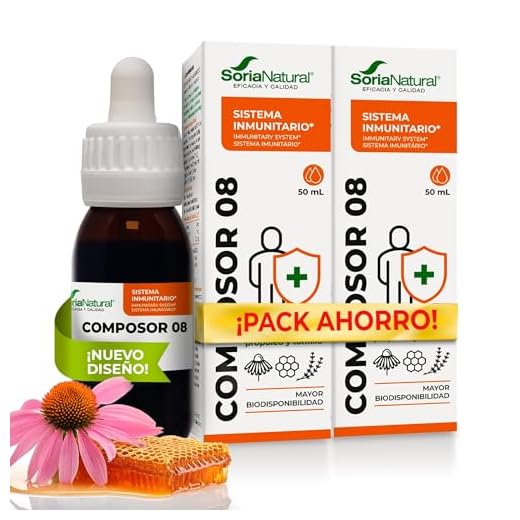 Soria Natural - COMPOSOR 8 - ECHINA COMPLEX S. XXI - Echinacea Pack de 2