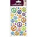 Sticko EK Success 52-00209 Sketchy Peace Signs Stickers