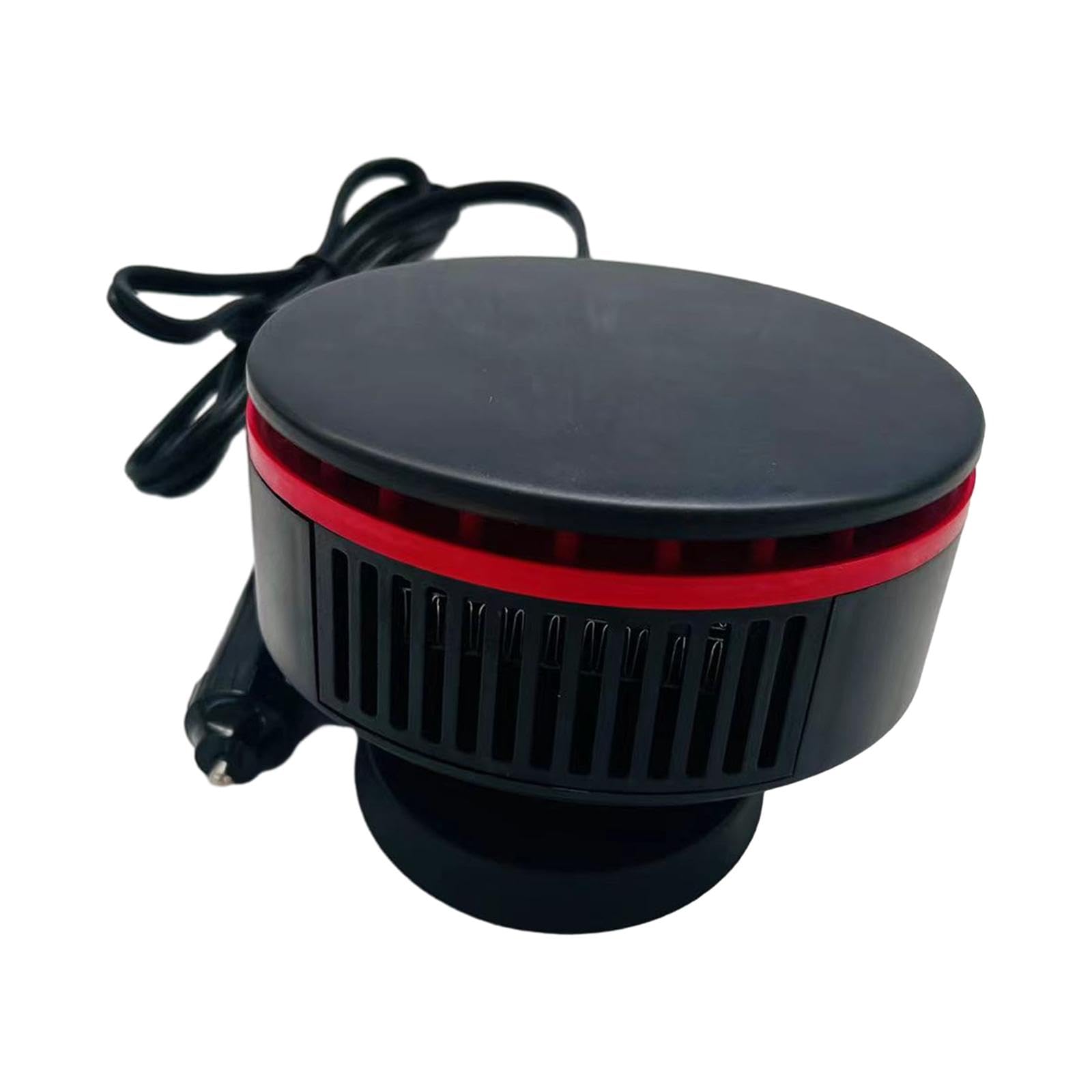 12V Automobile Car Heater Fan Plug and Play Space Saving 360 Degree Rotation Red-image-38
