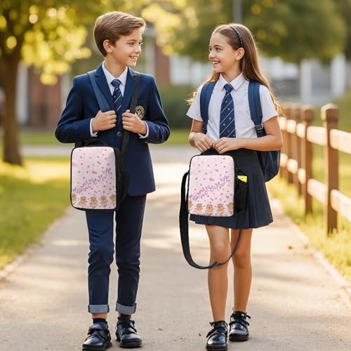 Bolsa de almuerzo reutilizable con aislamiento térmico infantil Amzbeauty ligera 7