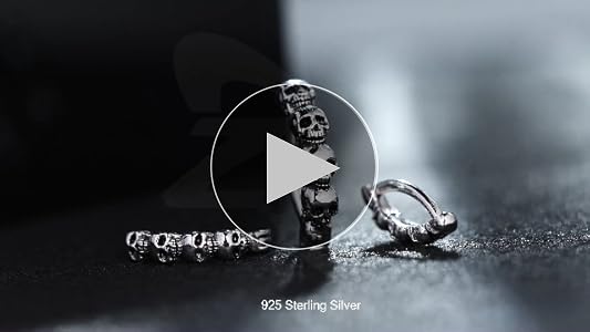 Amazon.com: ZS 14G Skull Clicker Belly Button Rings for