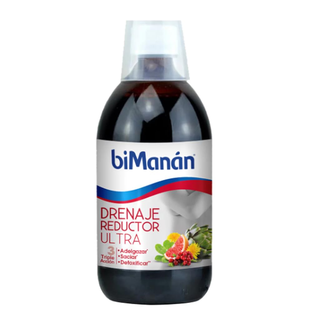 Drainage réducteur triple action (minceur, saturation et détoxification) Ultra 500 ml - Lot de 3