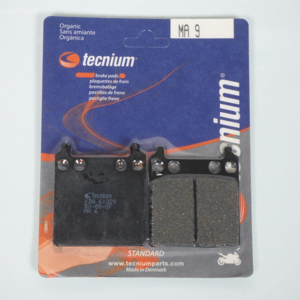 Plaquette de frein Tecnium résout le manque de mordant Honda 750